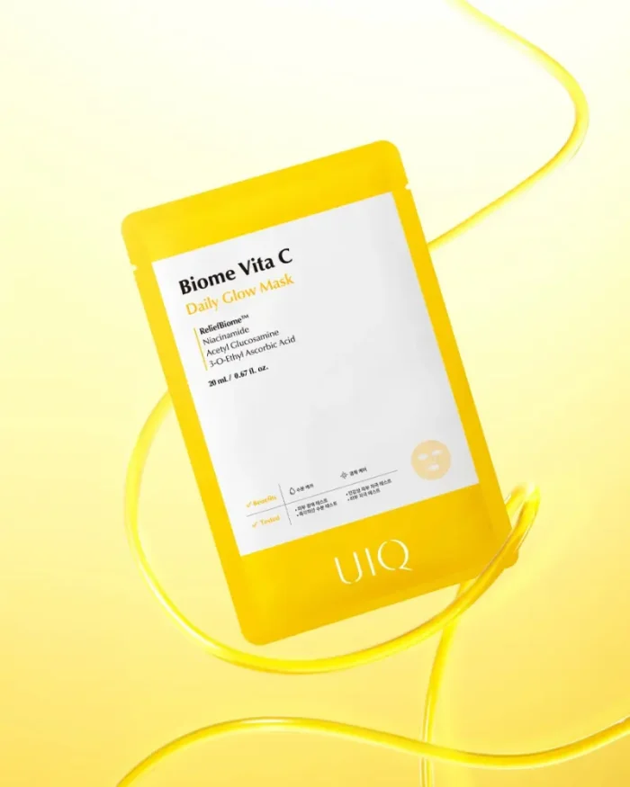 Mascarilla facial con vitamina C web