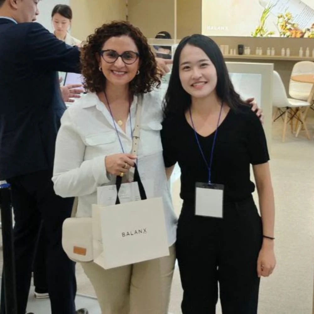 noelia araya en ferias de seul corea del sur