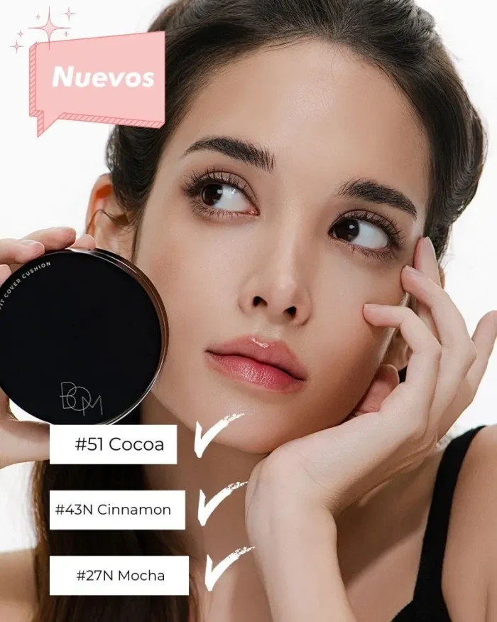 Cushion bb cream SPF50 - nuevos tonos