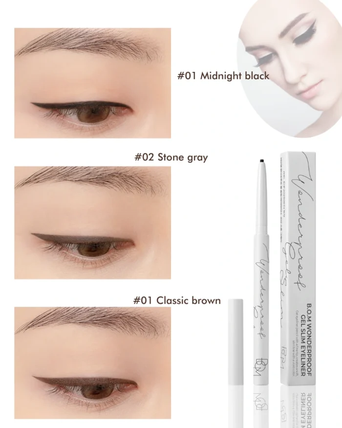 delineador a prueba de agua