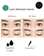 Lapiz delineador líquido (2 tonos)-BOM - Imagen 3