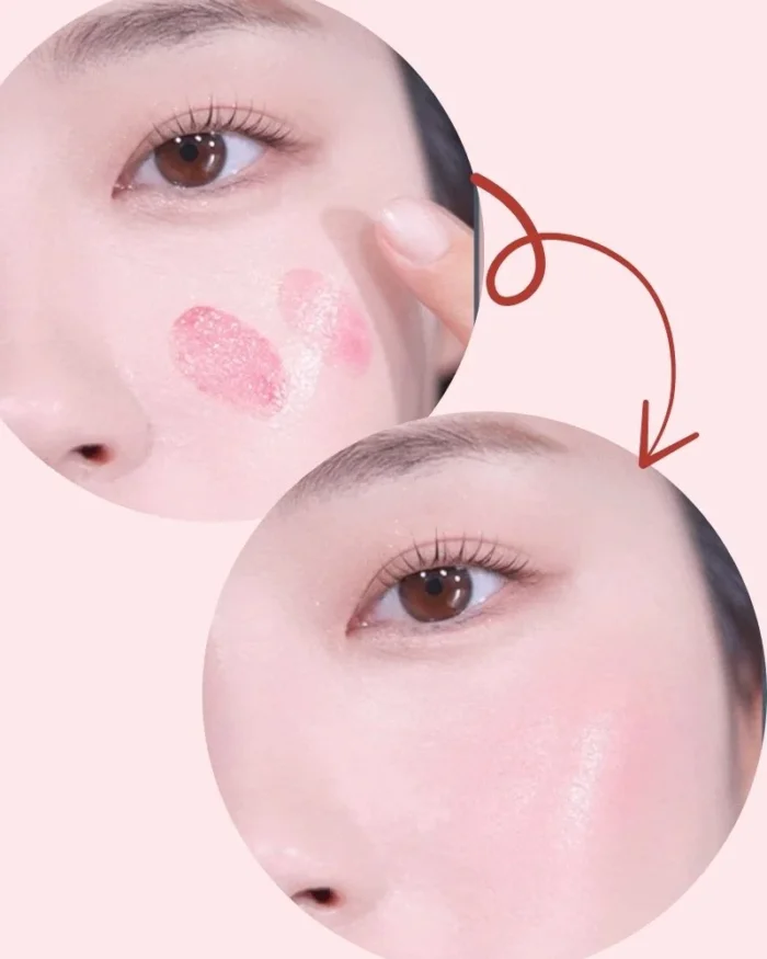 Rubor líquido hidratante para mejillas 3