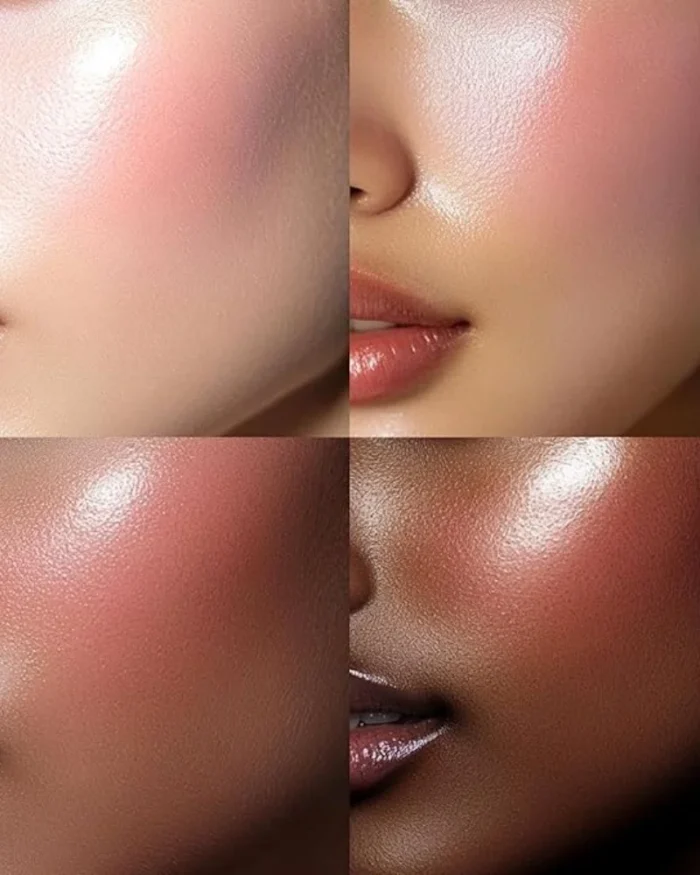 Rubor líquido hidratante para mejillas 4