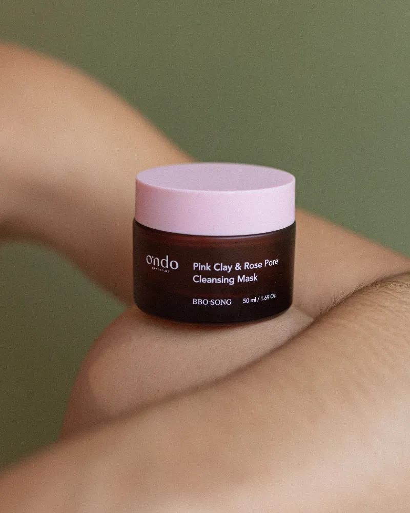 Mascarilla limpiadora de poros con arcilla y rosas